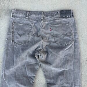 Levi's 514 Jeans Mens 38X32 Grey Denim 100% Cotton Comfort Straight Leg Mid Rise